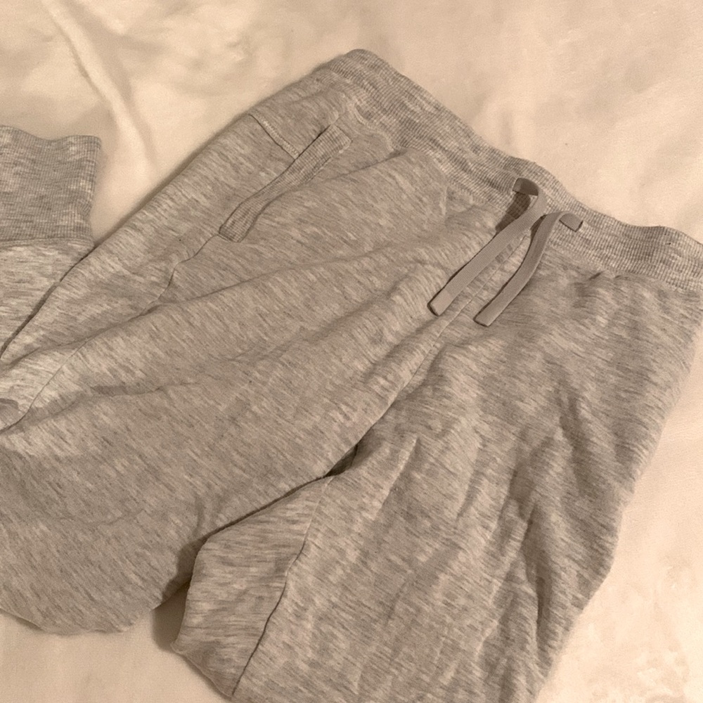 grey joggers